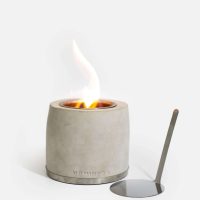 Vase V2.0 Beton Bioethanol Şömine11