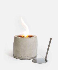 Vase V2.0 Beton Bioethanol Şömine11
