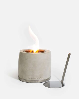 Vase V2.0 Beton Bioethanol Şömine11
