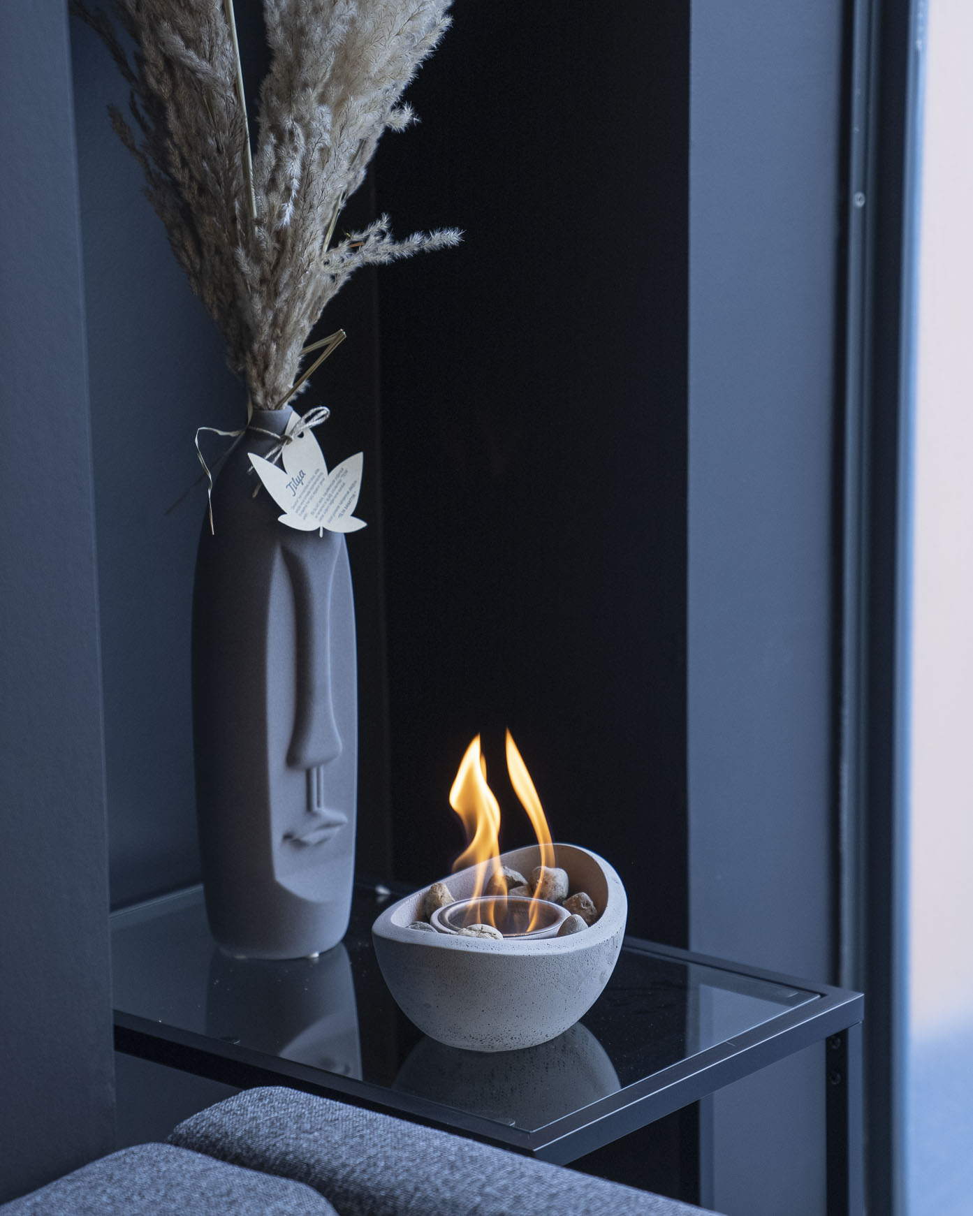 VASE Tabak - Masaüstü Şömine - Görsel 3