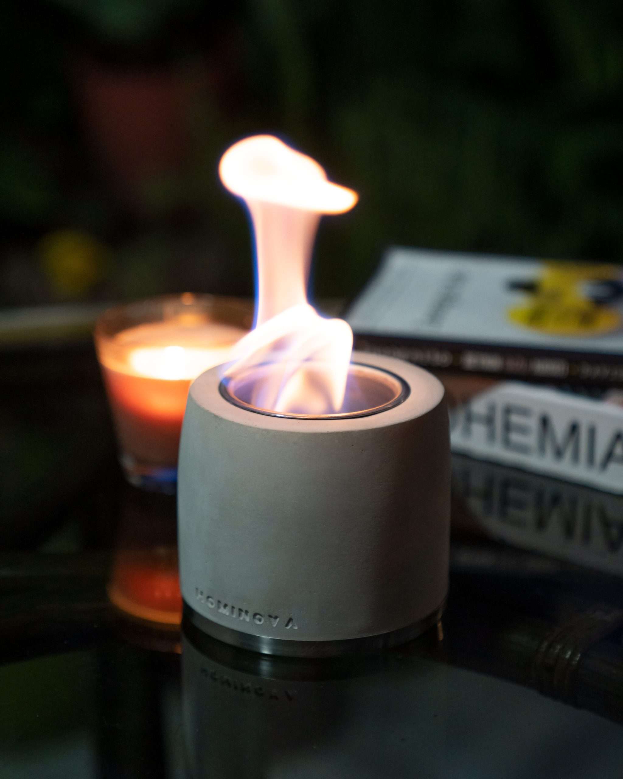 Vase V2.0 Beton Bioethanol Şömine9
