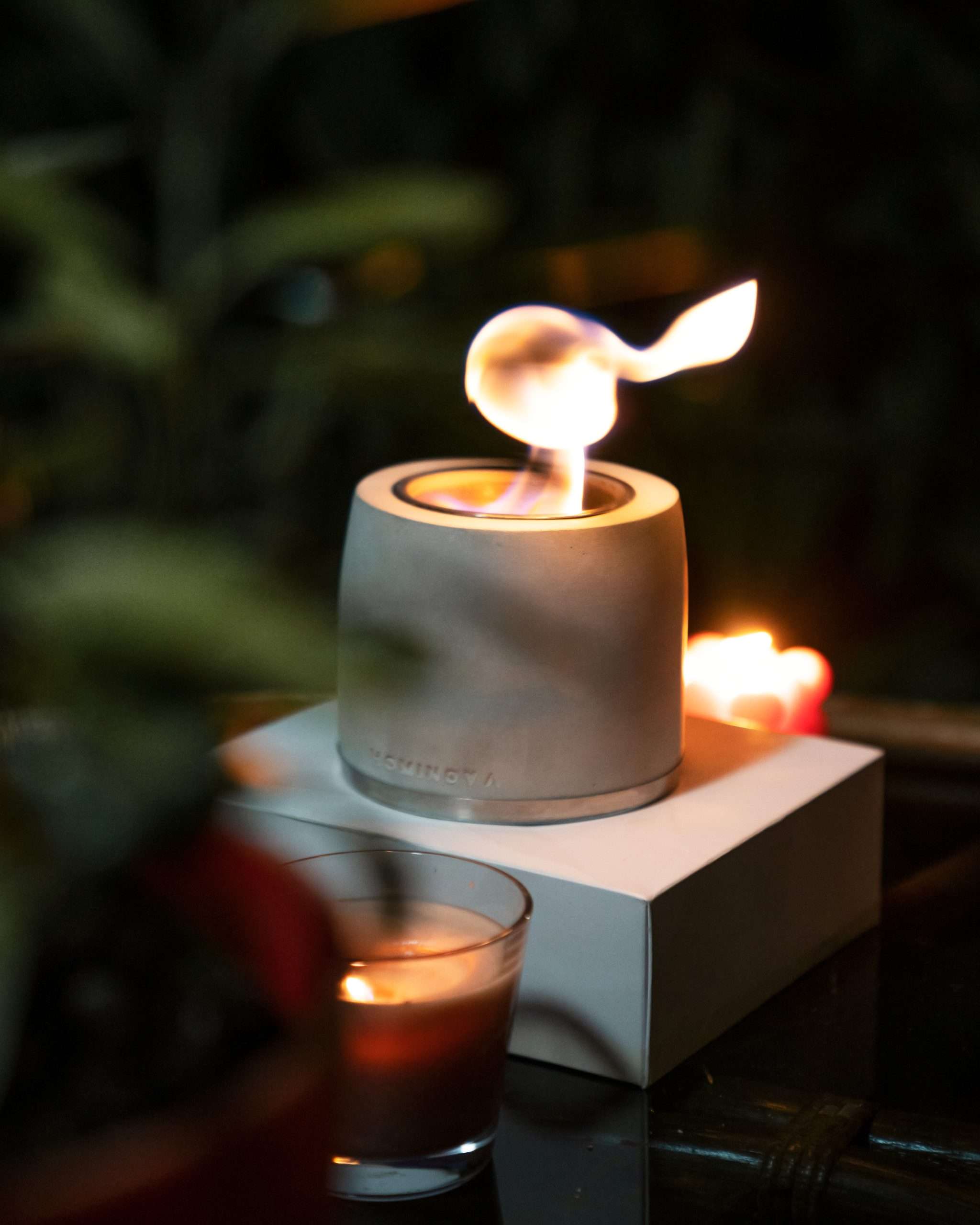 Vase V2.0 Beton Bioethanol Şömine2