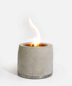 Vase V2.0 Beton Bioethanol Şömine12