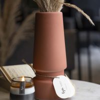 HEIMDALL – Taş Doku İskandinav Seramik Vazo – Seramik Koleksiyon | FYR Luxury – 2. görsel