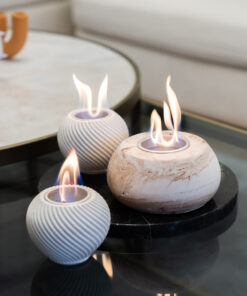 vase cosmos ateş çukuru set masaüstü şömine