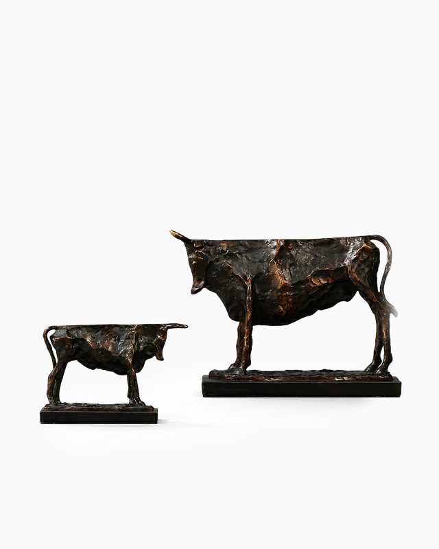 TAURUS İkili Boğa Heykeli
